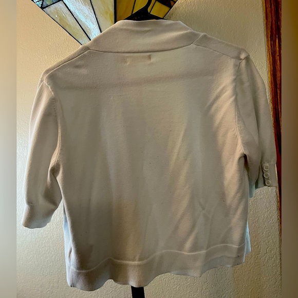 White faded glory size large sweater - Picture 3 of 3